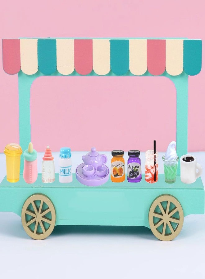 Thildani 80 Pcs Mini Food Miniature Dollhouse Accessories - 1:12 Scale Small Doll Food Decor Mini Kitchen Set & Tiny Things Toys - Image 3